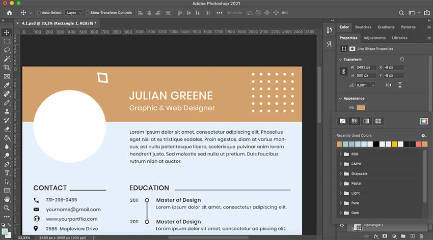 18 Free Cute Resume Templates With Fun Designs For 2021